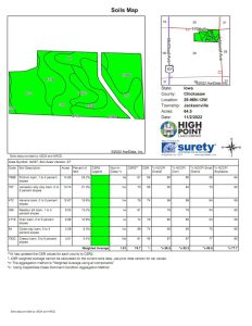 Tract 3 Soil MAp